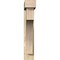 Ekena Millwork Westlake Block Rough Sawn Bracket w/ Offset Brace, Douglas Fir, 6"W x 26"D x 34"H BKT0604X26X34WTL05RDF - alternate 2